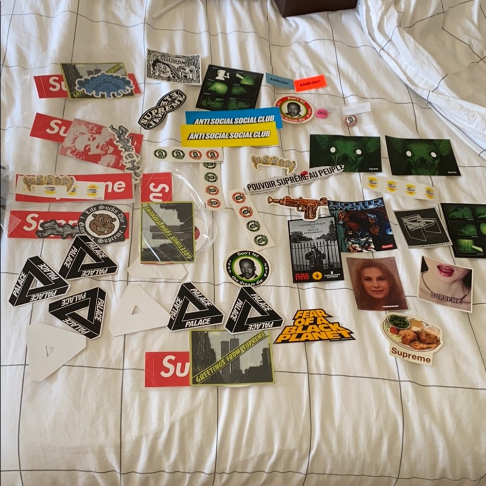 Supreme | Ambush | Palace | ASSC Stickers